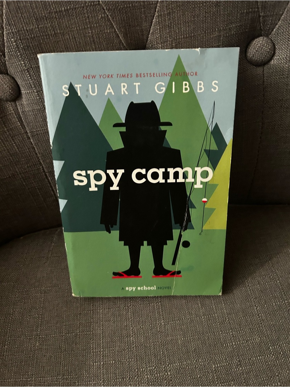 Kids book Stuart Gibbs spy camp